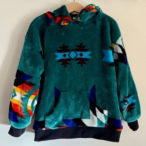 Kid’s Santa Fe Plush Hoodie